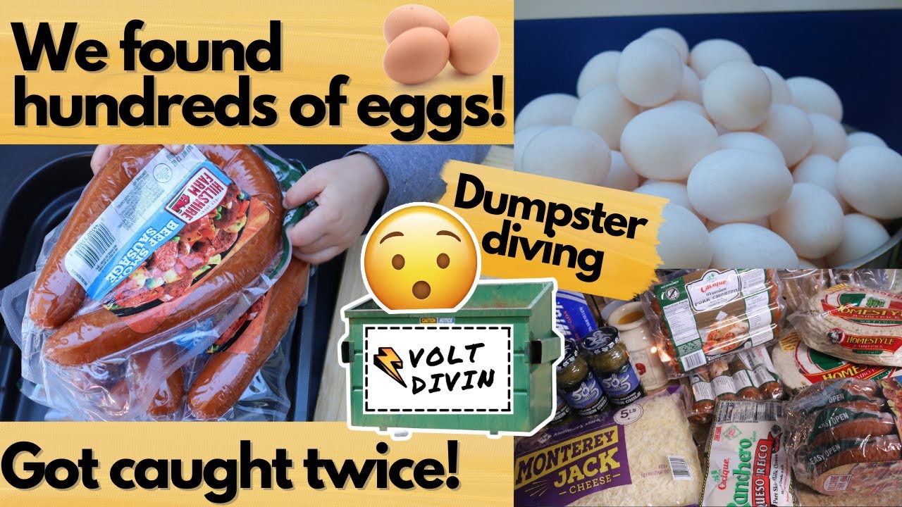 Dumpster Diving We Got Caught Twice!!! - S2E18