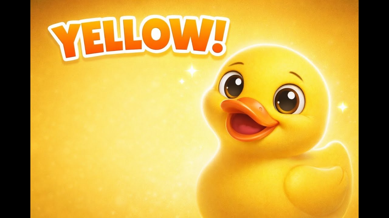 Learn Yellow 💛 Fun Color Learning for Toddlers