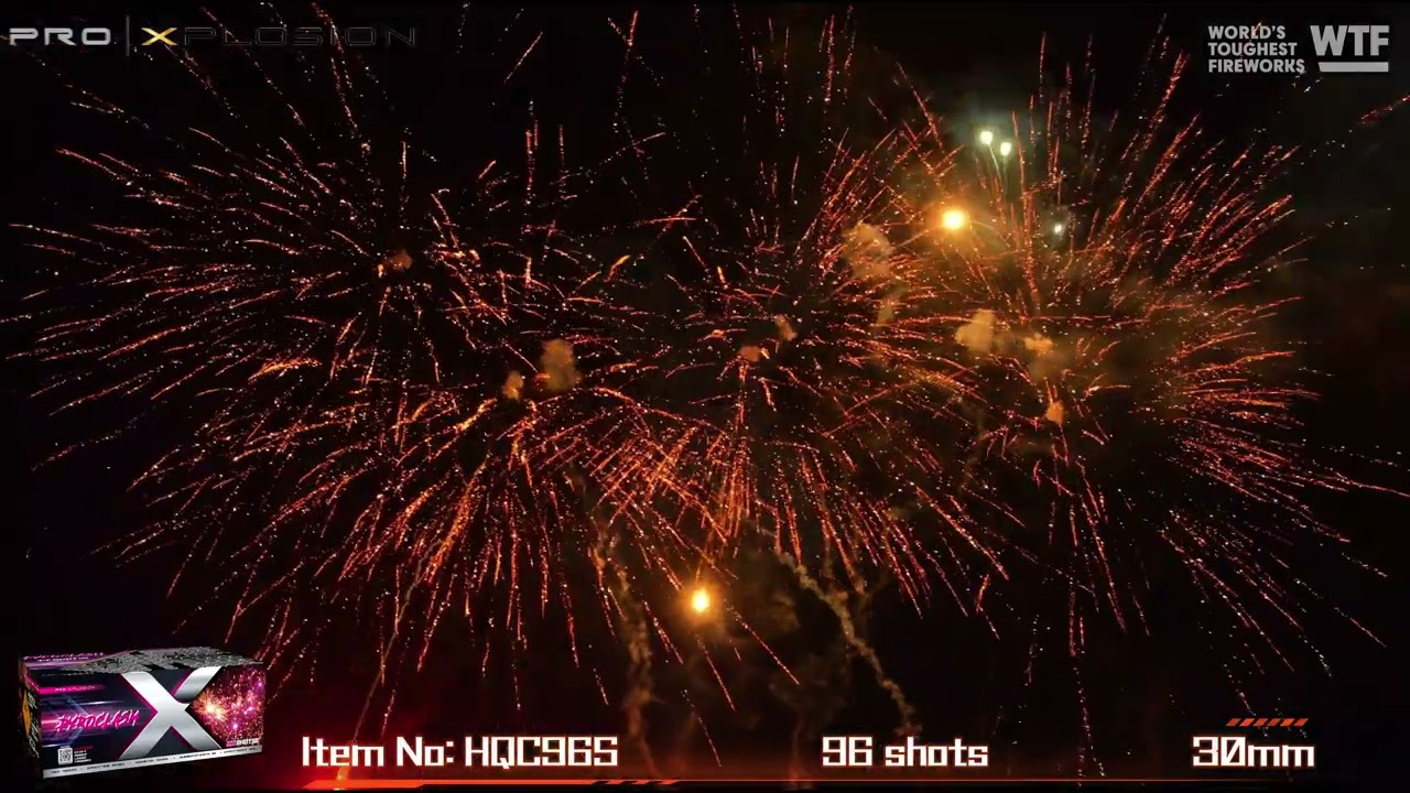 PYROCLASM - HQC96S - 1.3G - 96 shots - COMPOUND