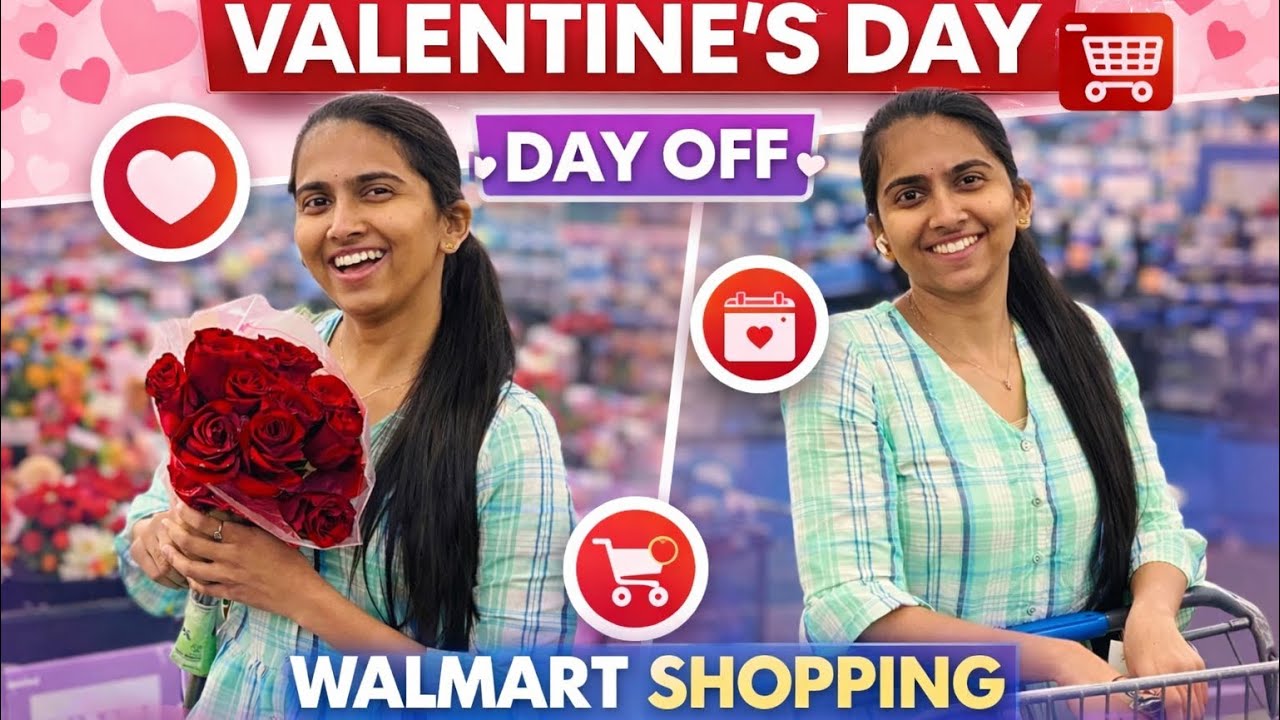 Day Off | Walmart🛒| ValentinesDay🌹| Episode-2