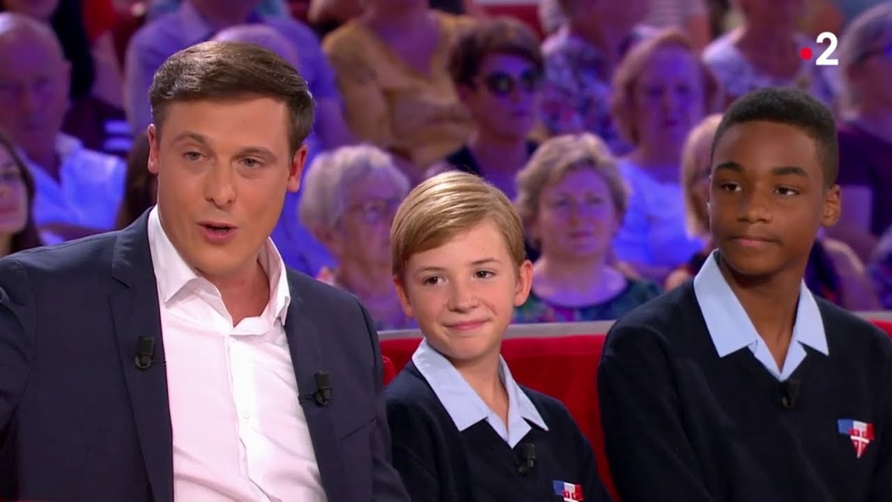 Les Petits Chanteurs à la Croix de Bois (PCCB) @ France2 Vivement dimanche prochain 8 septembre 2019