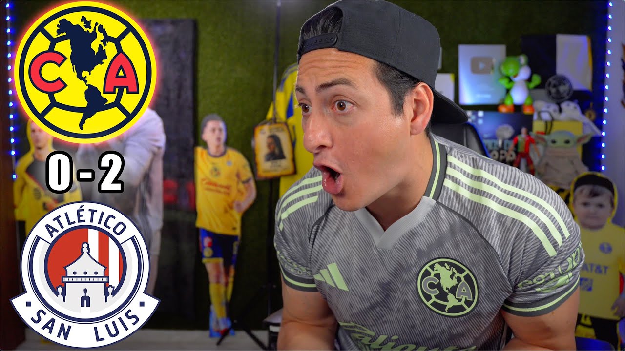 🚨 DERROTA INACEPTABLE 🚨 Am&eacute;rica 0-2 San Luis Reacciones