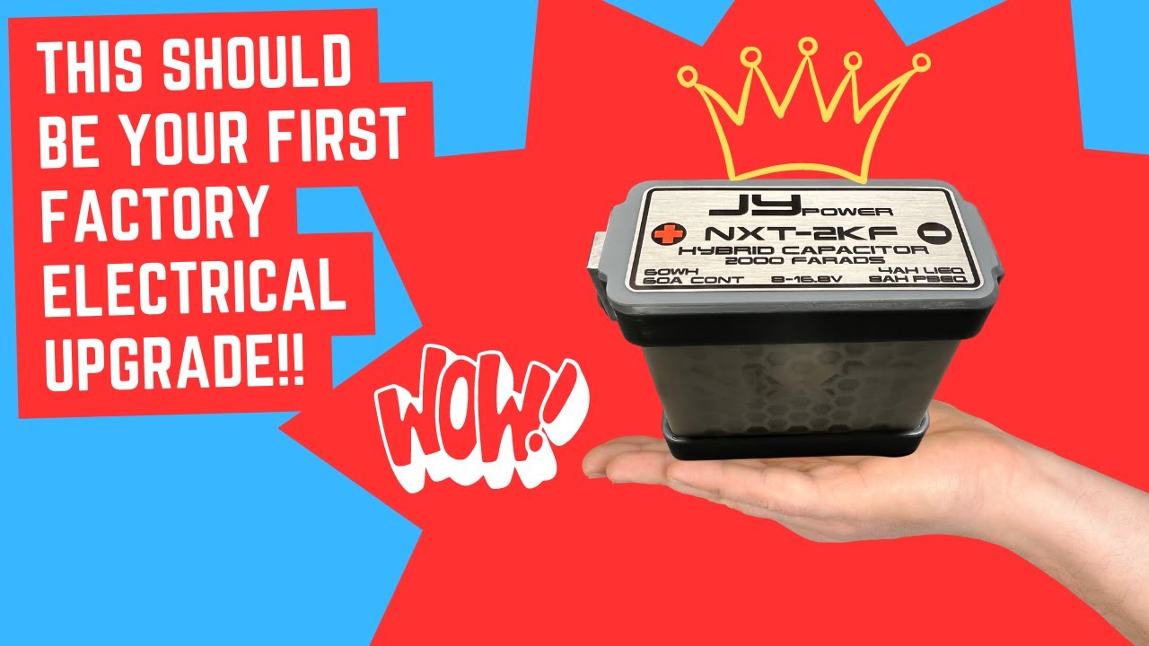 Reviewing & Testing the JY Power NXT-2KF hybrid capacitor/lithium battery