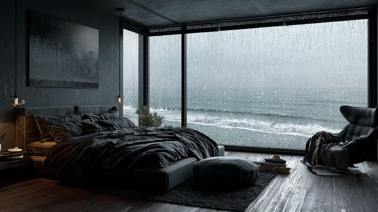 3 Hours Soft Piano by the Ocean 🌊 Calm Sleep Atmosphere