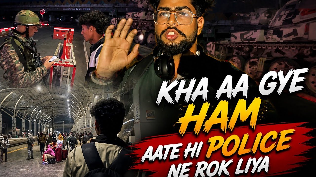 Punjab Police Ne Train Me Rok Liya 😱 | Narnaul to Jalandhar Journey| Part-1 |