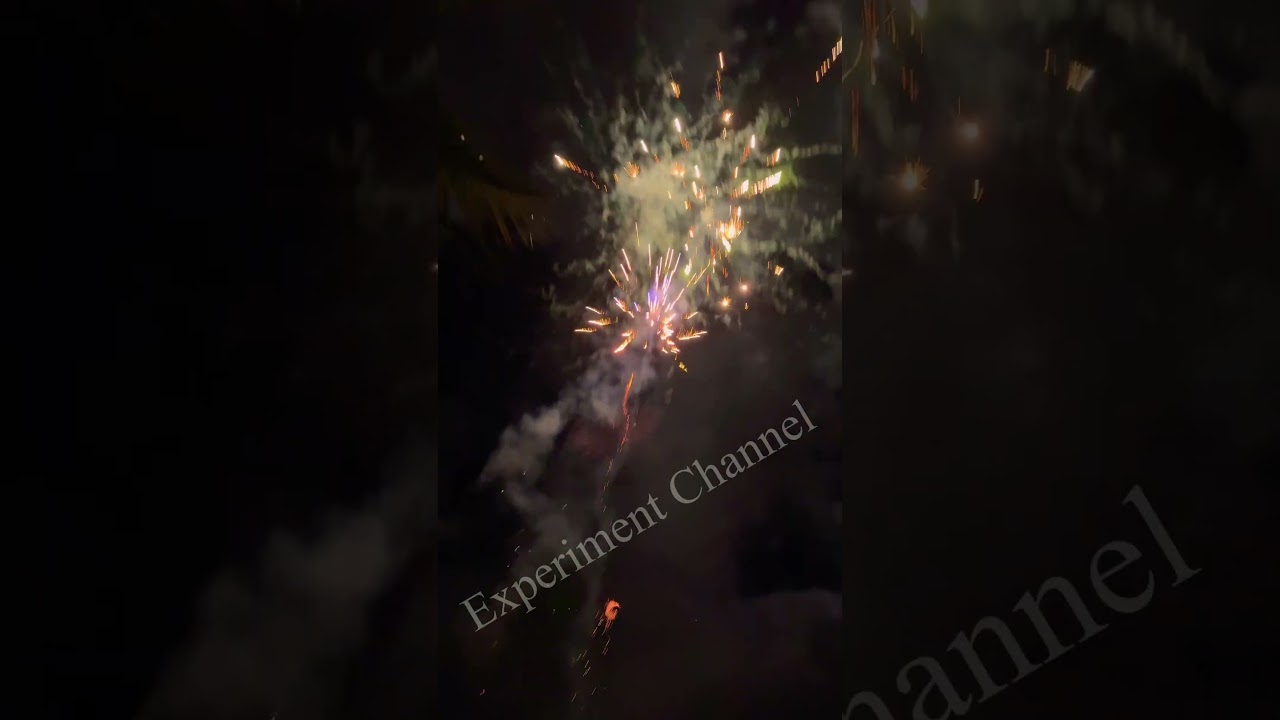 5 Roman candles at once 40 shots 