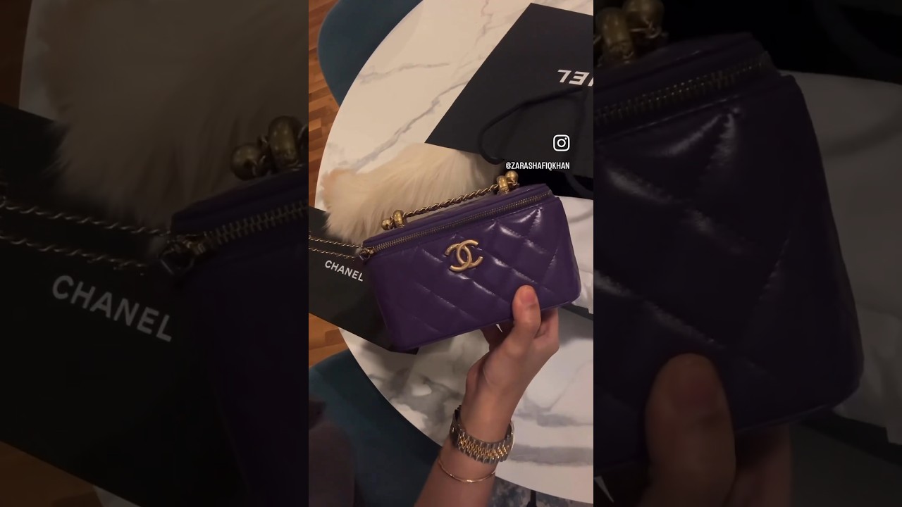 Chanel vanity bag 