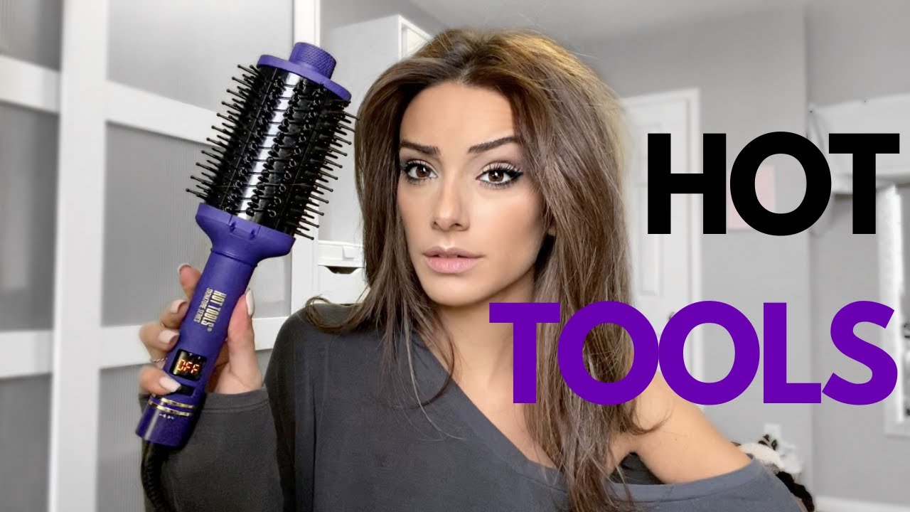 HOT TOOLS Hair Tutorial & Review | Better than the REVLON?!