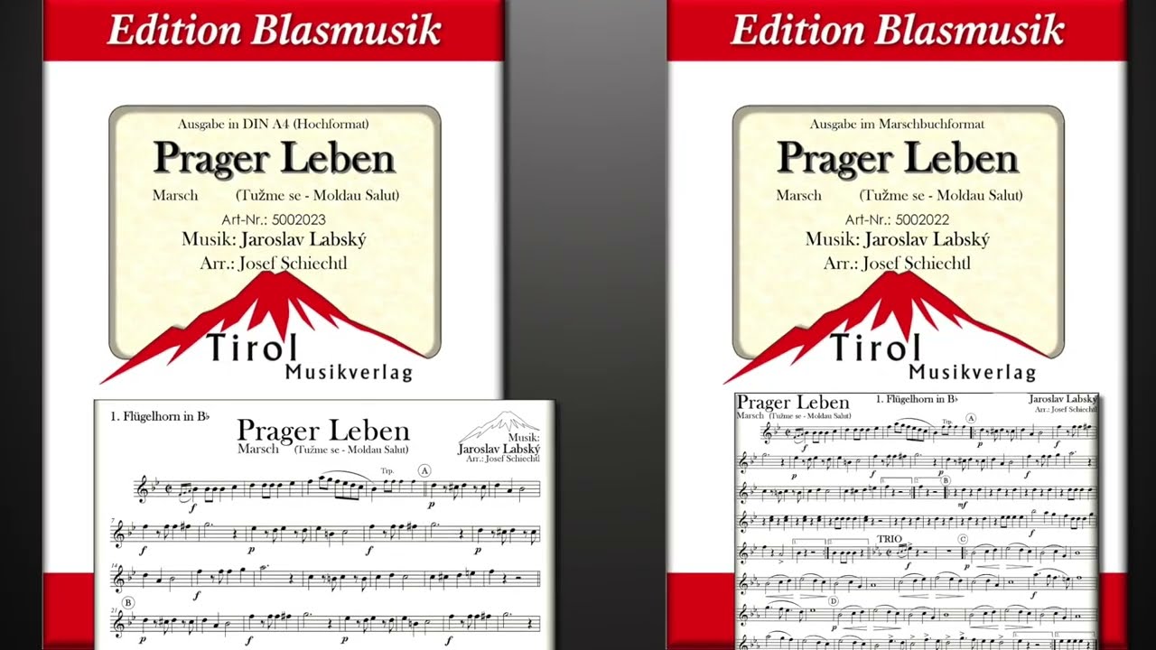 Prager Leben von Jaroslav Labsky  (Arr.: Josef Schiechtl)