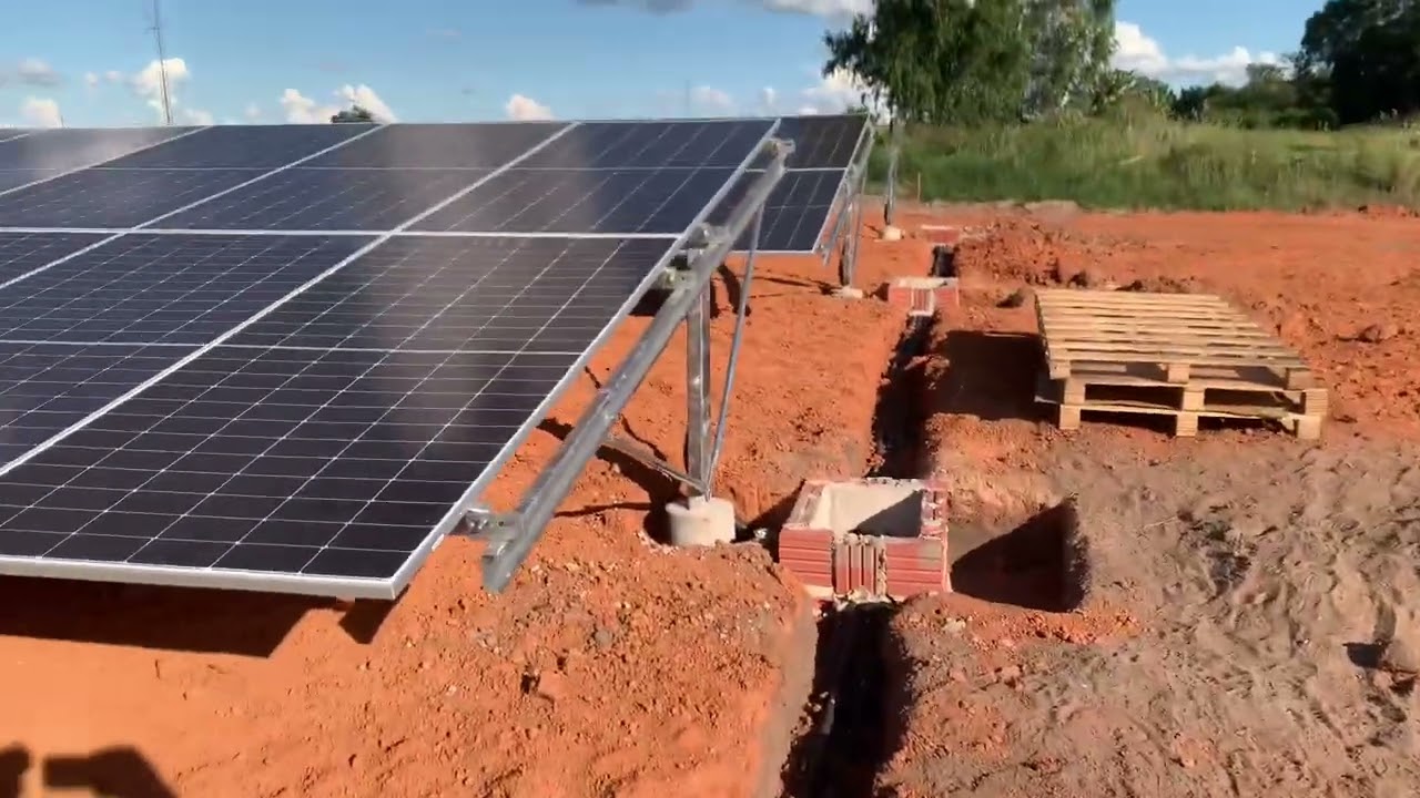 USINA COM ESTRUTURA SOLO- saindo do Forno 😃