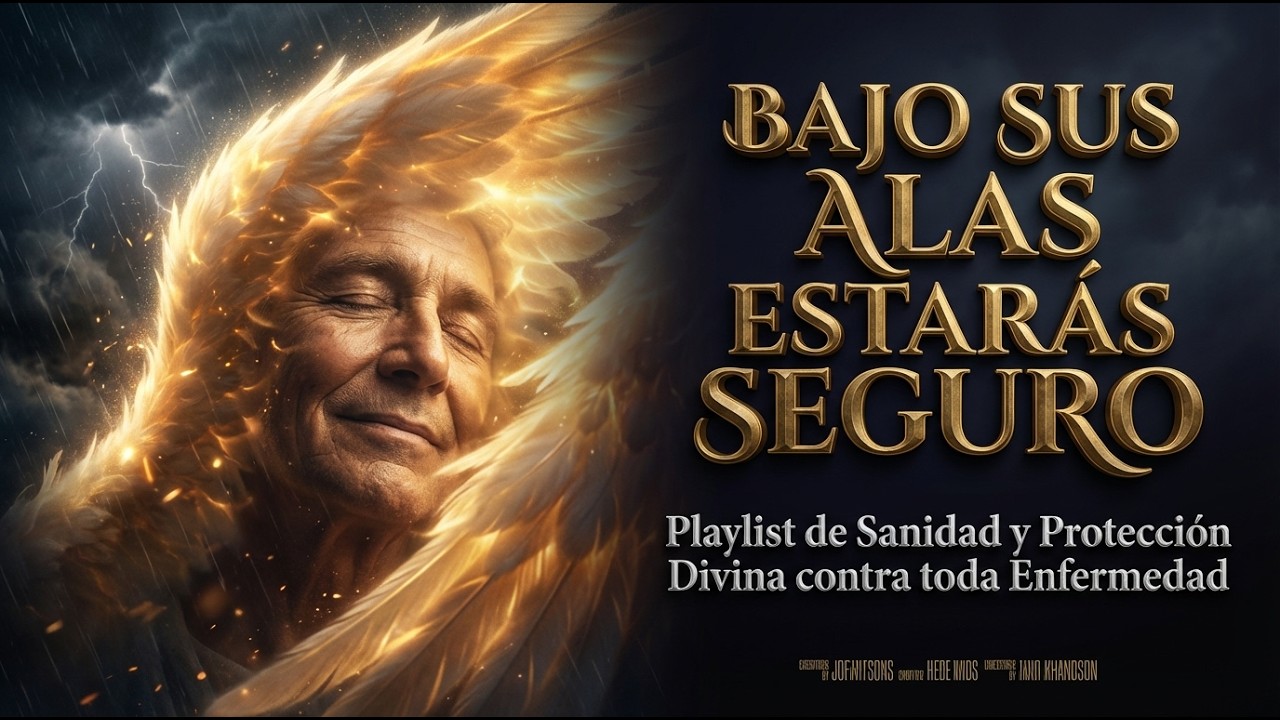 BAJO SUS ALAS ESTARÁS SEGURO 🛡️ Playlist de Sanidad y Protección Divina contra toda Enfermedad