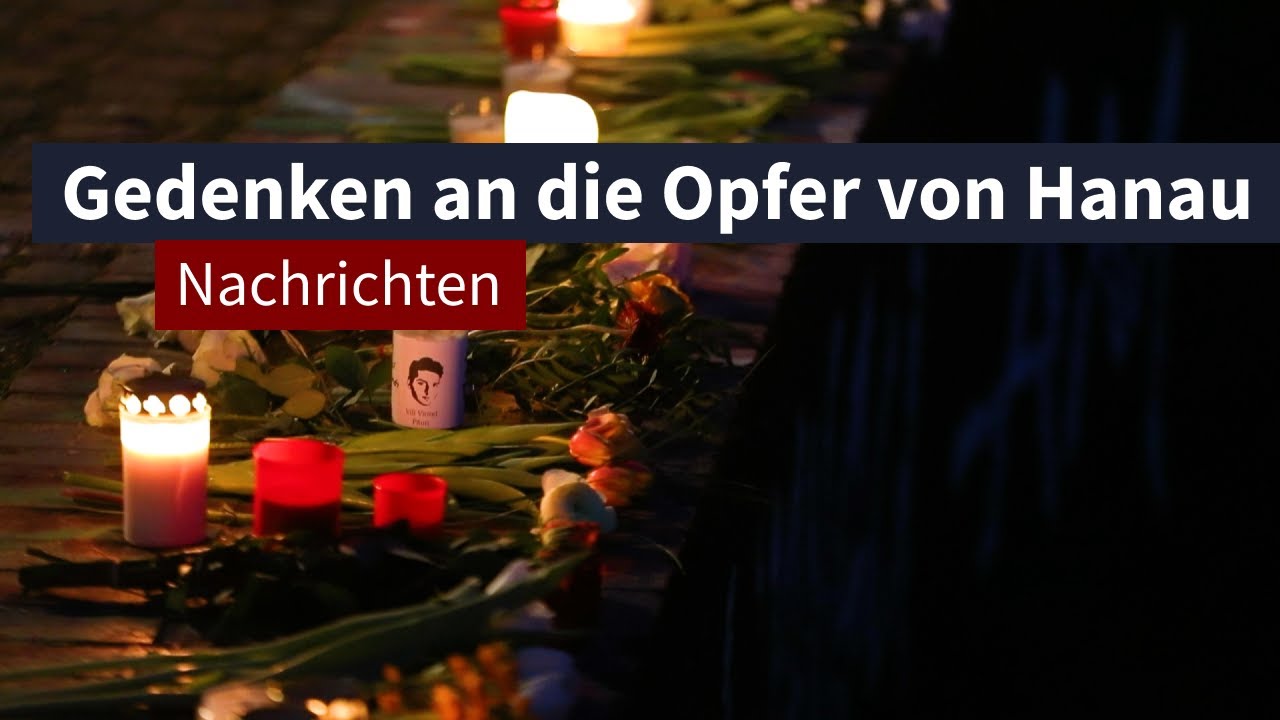 Gedenken an die Opfer von Hanau I LZ TV Nachrichten