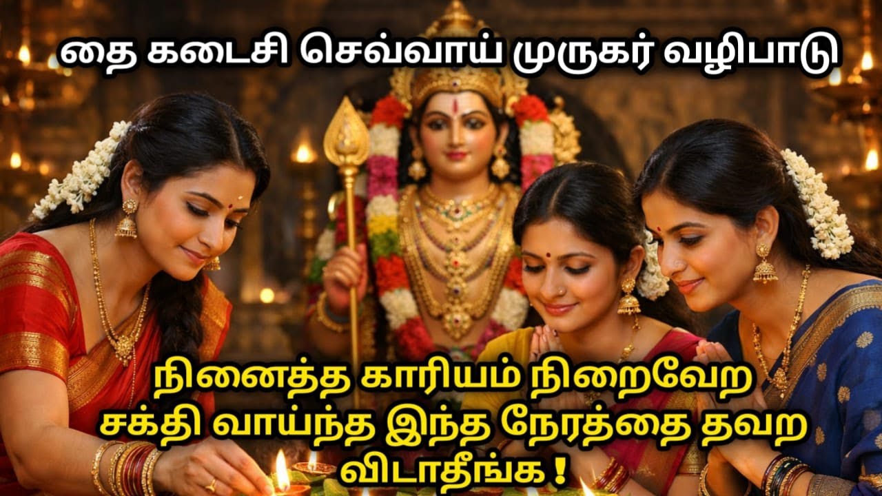 தை கடைசி செவ்வாய் வெற்றிலை தீப வழிபாடு நினைத்த காரியம் நிறைவேற இந்த நேரத்தை தவற விடாதீங்க !