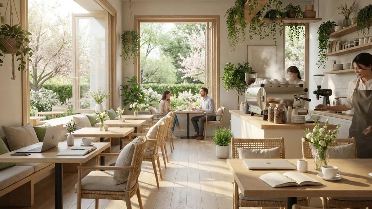 ソフトな春ジャズカフェコーナー 🌸🎶 リラックス音色