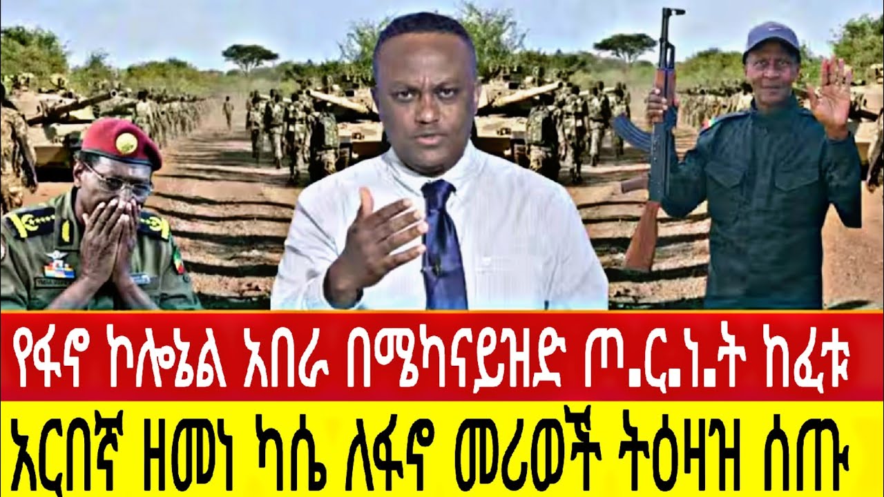 የፋኖ ኮሎኔል አበራ ይፋ አደረጉ በሜካናይዝድ ተጀመረ