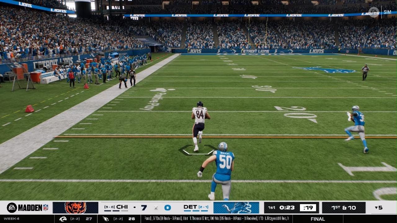 Detroit Lions vs Chicago Bears a Legendary Shoot Out