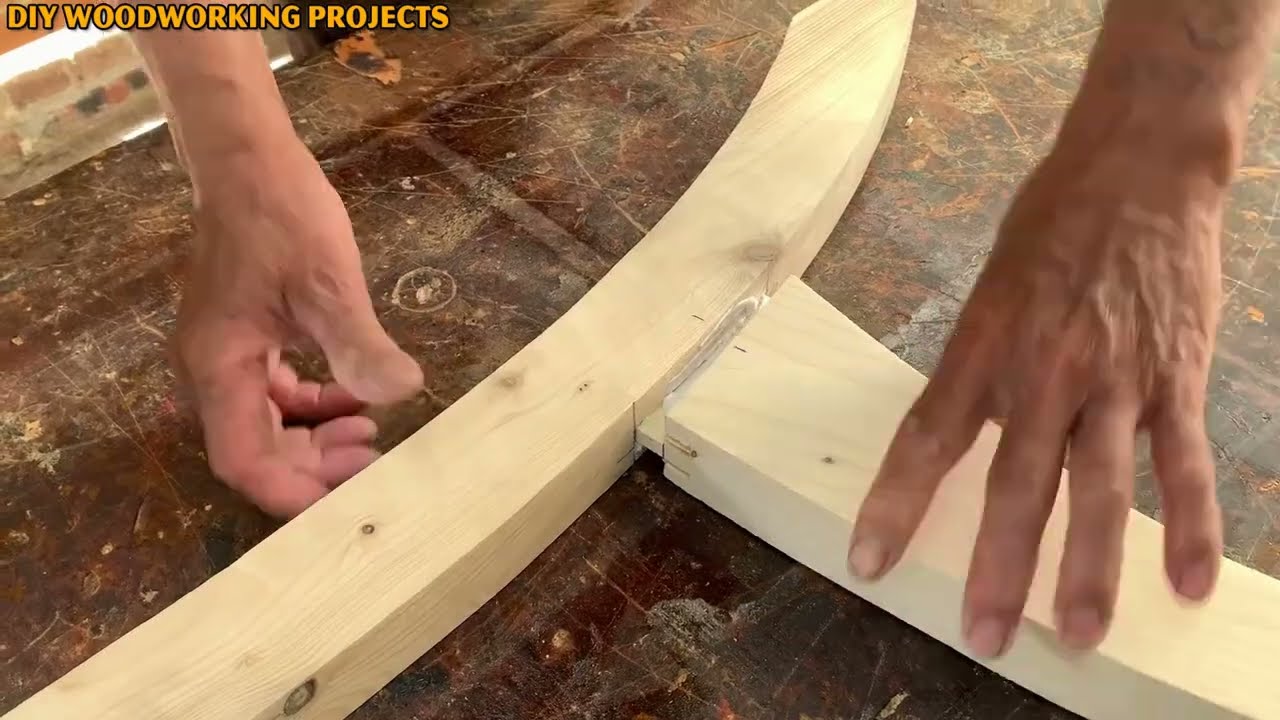 Useful Projects To Recycle Old Wood // Design A Wonderful Unique Patterned Table