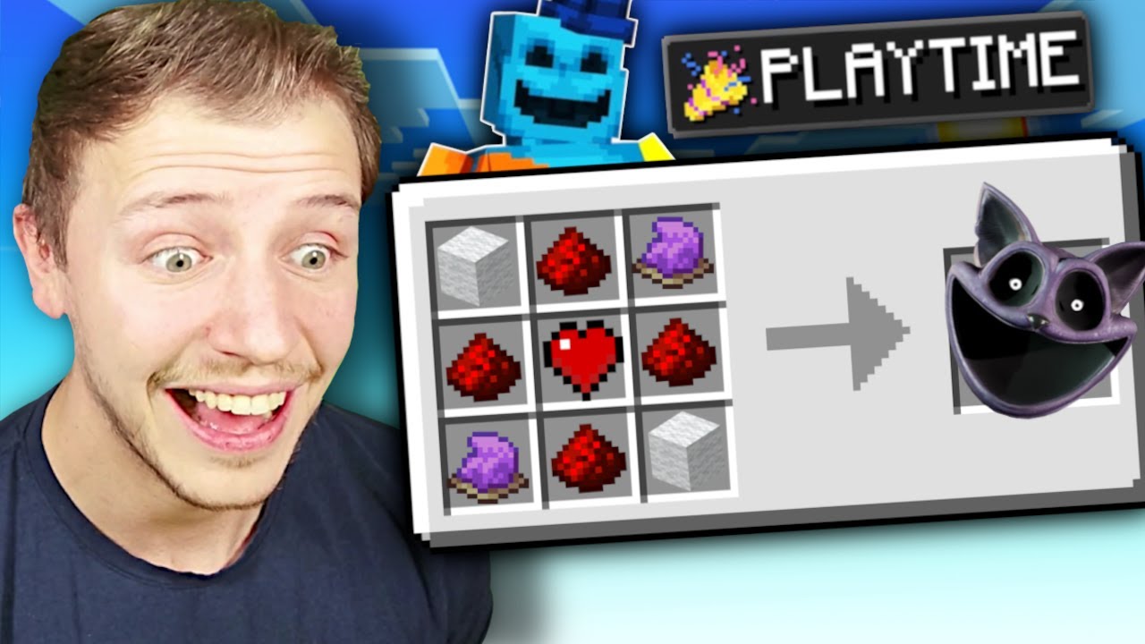 Poppy Playtime in Minecraft - Ich CRAFTE meinen EIGENEN CATNAP