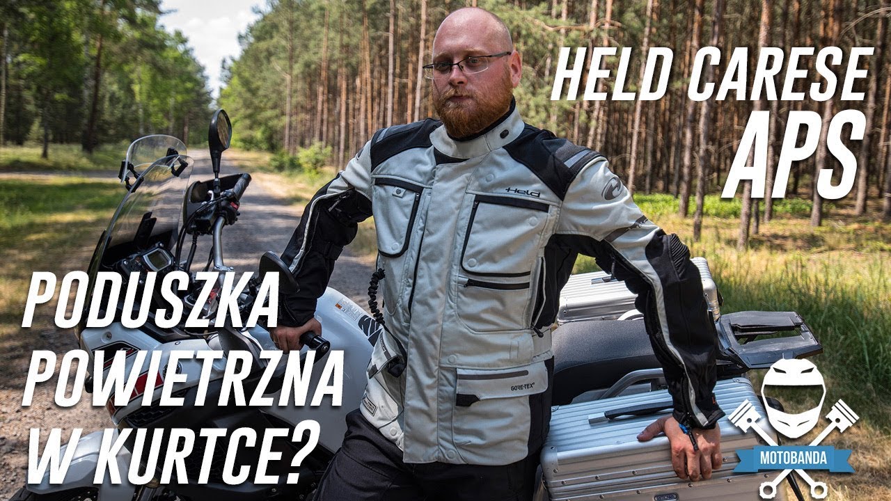 Kurtka Motocyklowa z Poduszką Powietrzną? Held Carese APS