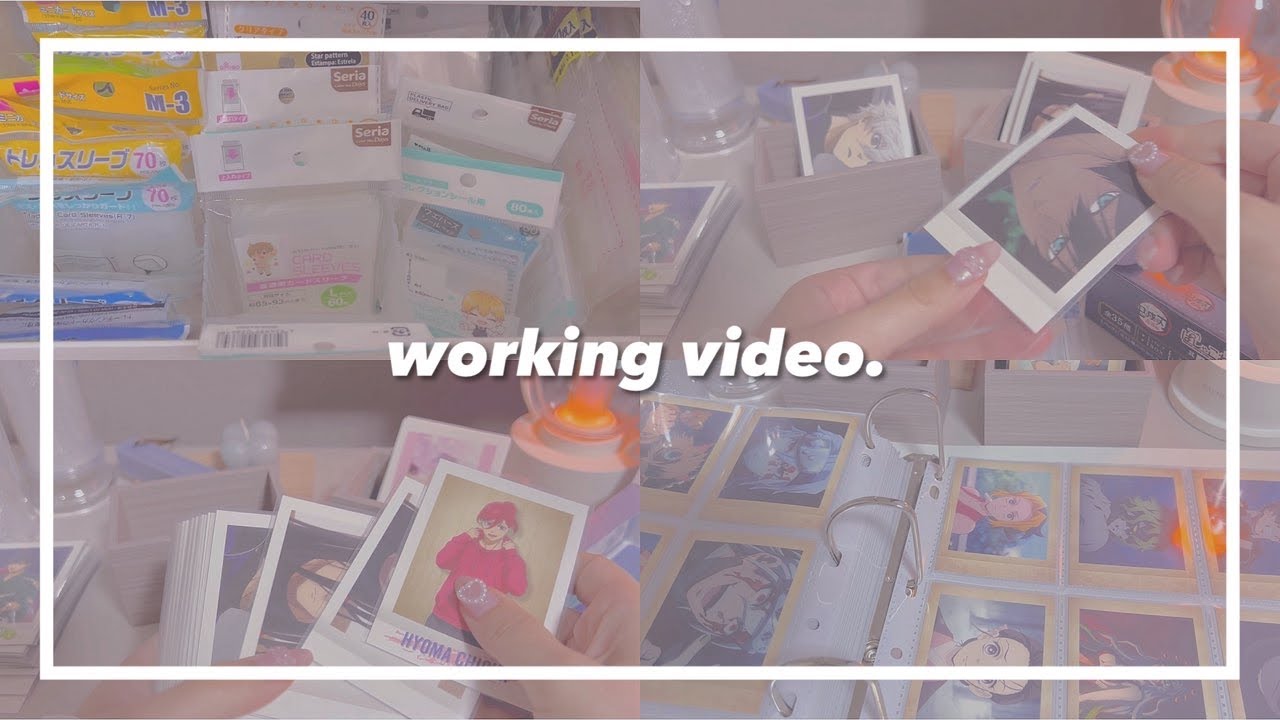 ￤作業動画￤ぱしゃこれ整理するので一緒に作業しましょう🪄✉️