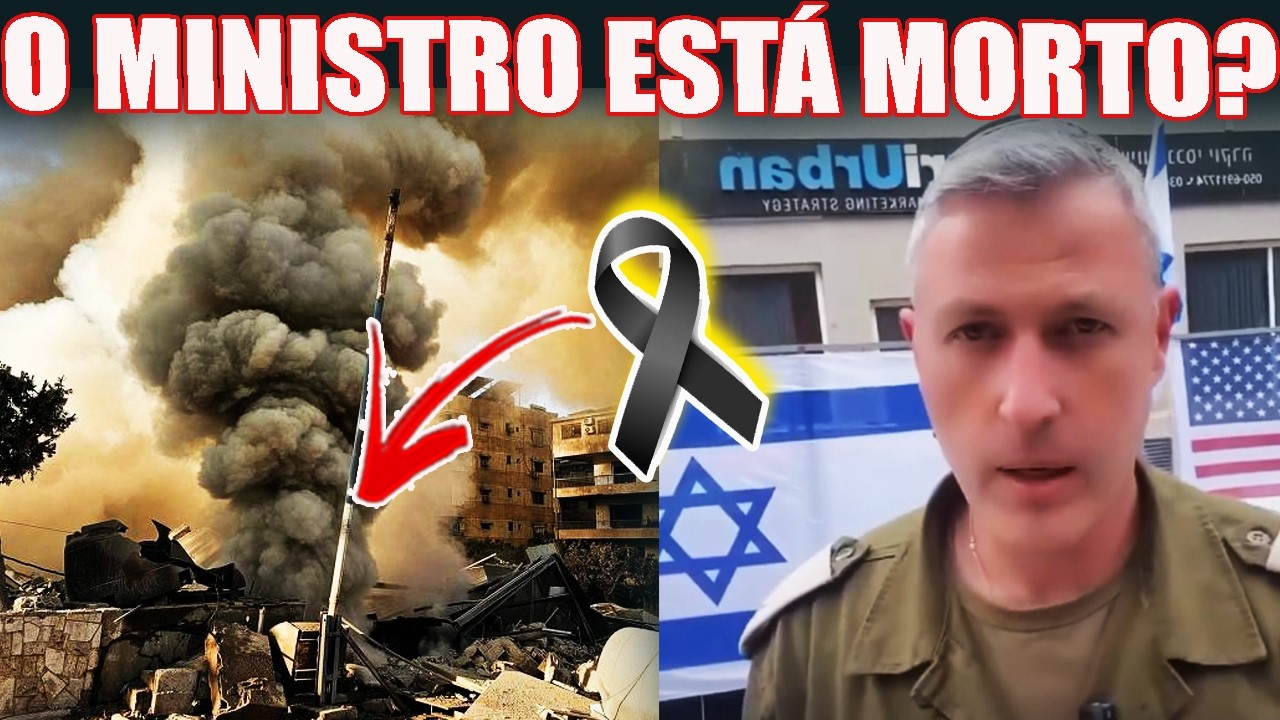 FIM DE Benjamin Netanyahu?  PORTA VOZ DE ISRAEL ACABA DE ANUNCIAR!