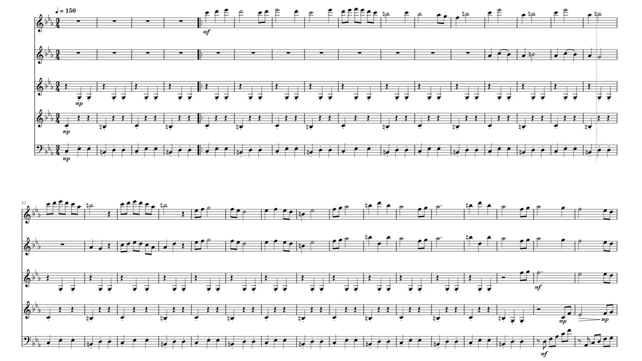 Dark Waltz For Woodwind Quintet – Elijah Thiruchendru