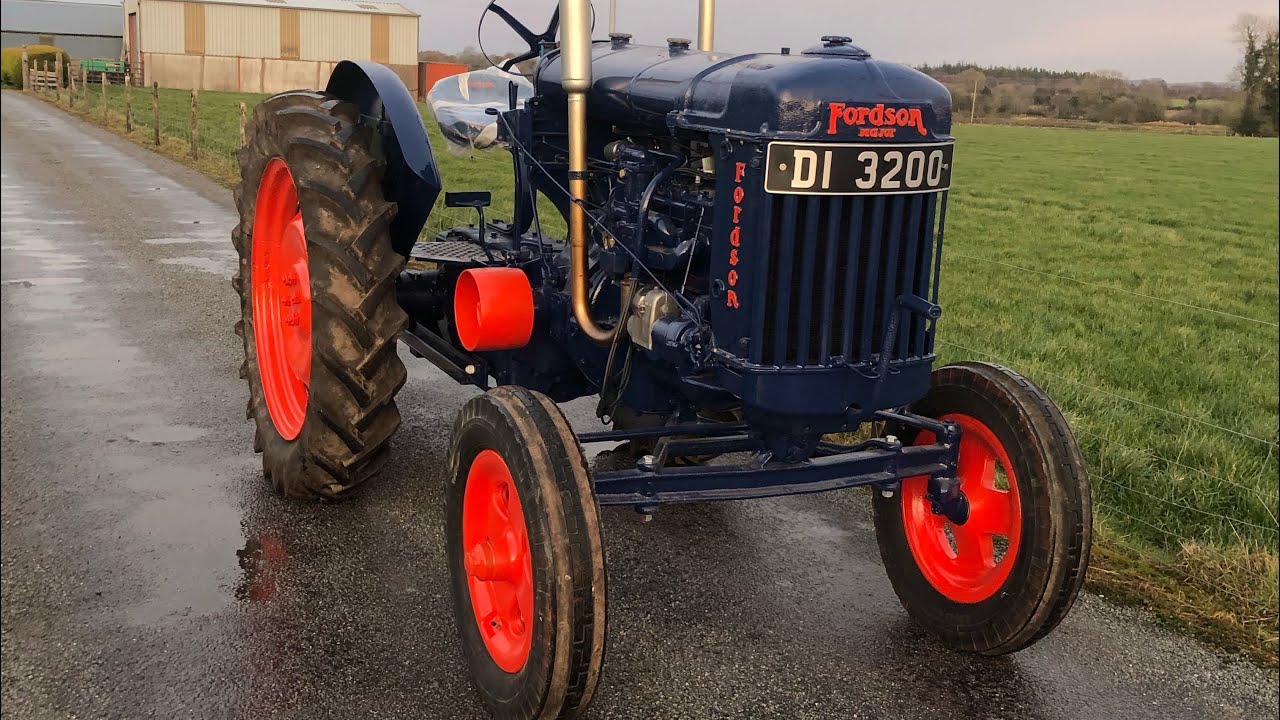 Fordson E27N restoration