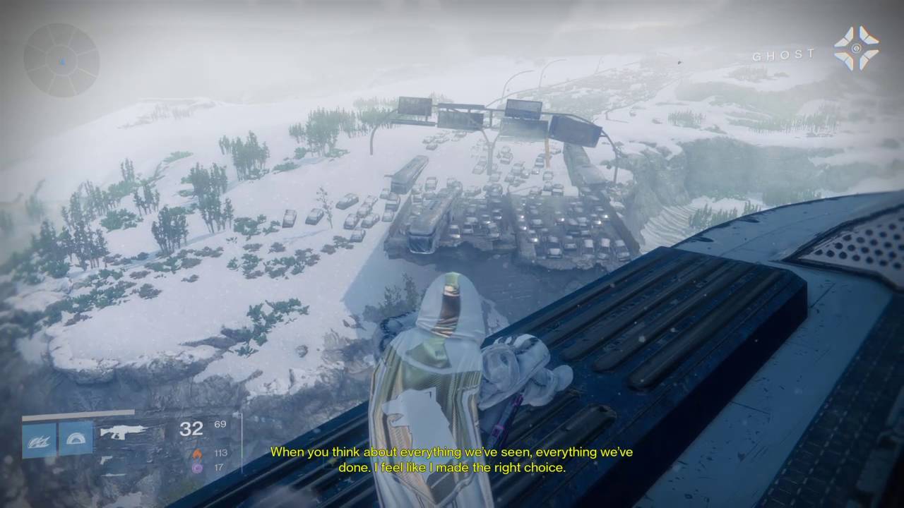 A chat with ghost.