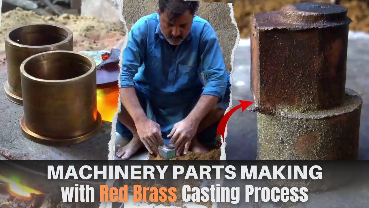 The Amazing Process of Red Brass Casting | Unlocking Industrial Secrets