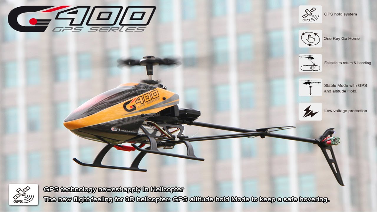 Walkera G400 GPS Serles 6CH RC Helicopter