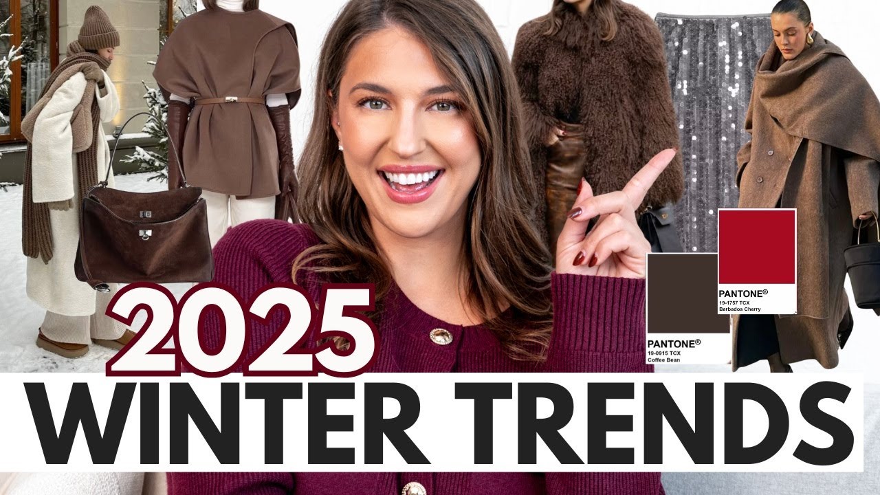 Что в тренде и моде зимой 😱 Модные тенденции осени-зимы 2025