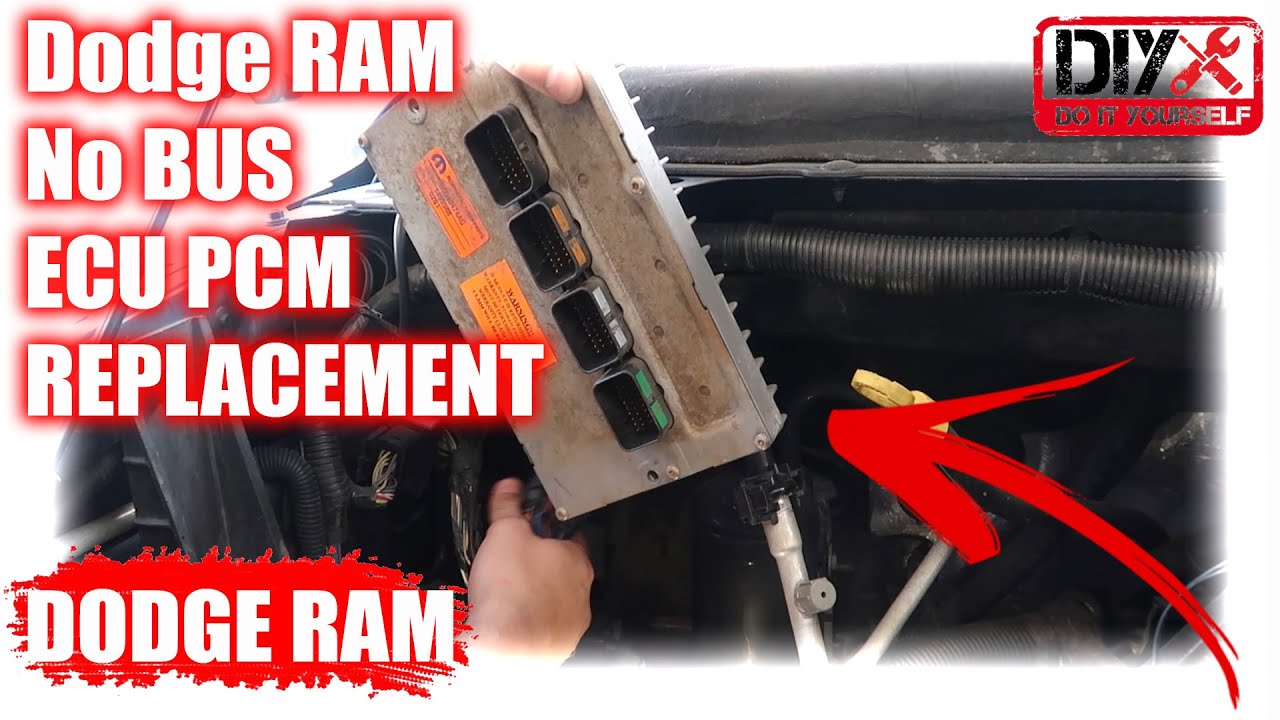 Dodge RAM No BUS ECU PCM REPLACEMENT! NO BUS! SOLVED!!!