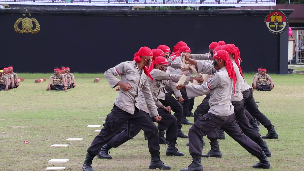 PELANTIKAN DIKTUKBA POLRI T.A. 2019/2020 SPN POLDA KALTIM
