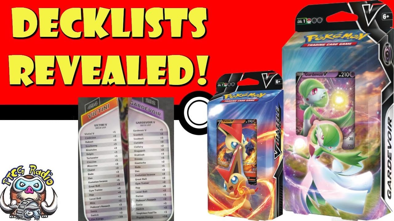 Gardevoir & Victini V-Battle Deck Lists FINALLY Revealed! (Pok&eacute;mon TCG News)
