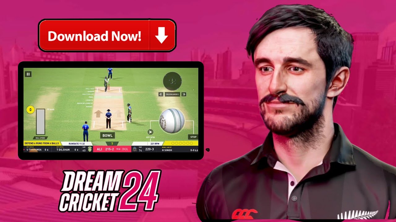 Dream Cricket 2024 - Real Orginal 4k HD Gameplay Android