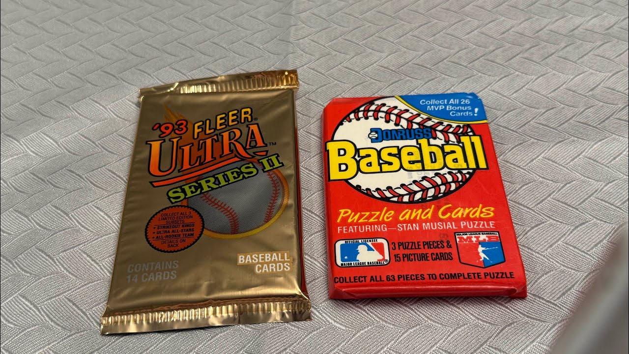 Gon Fishin! And Some Decent Players!! #donrussbaseball #fleerultra #rippingpacks @RandRcollectibles 
