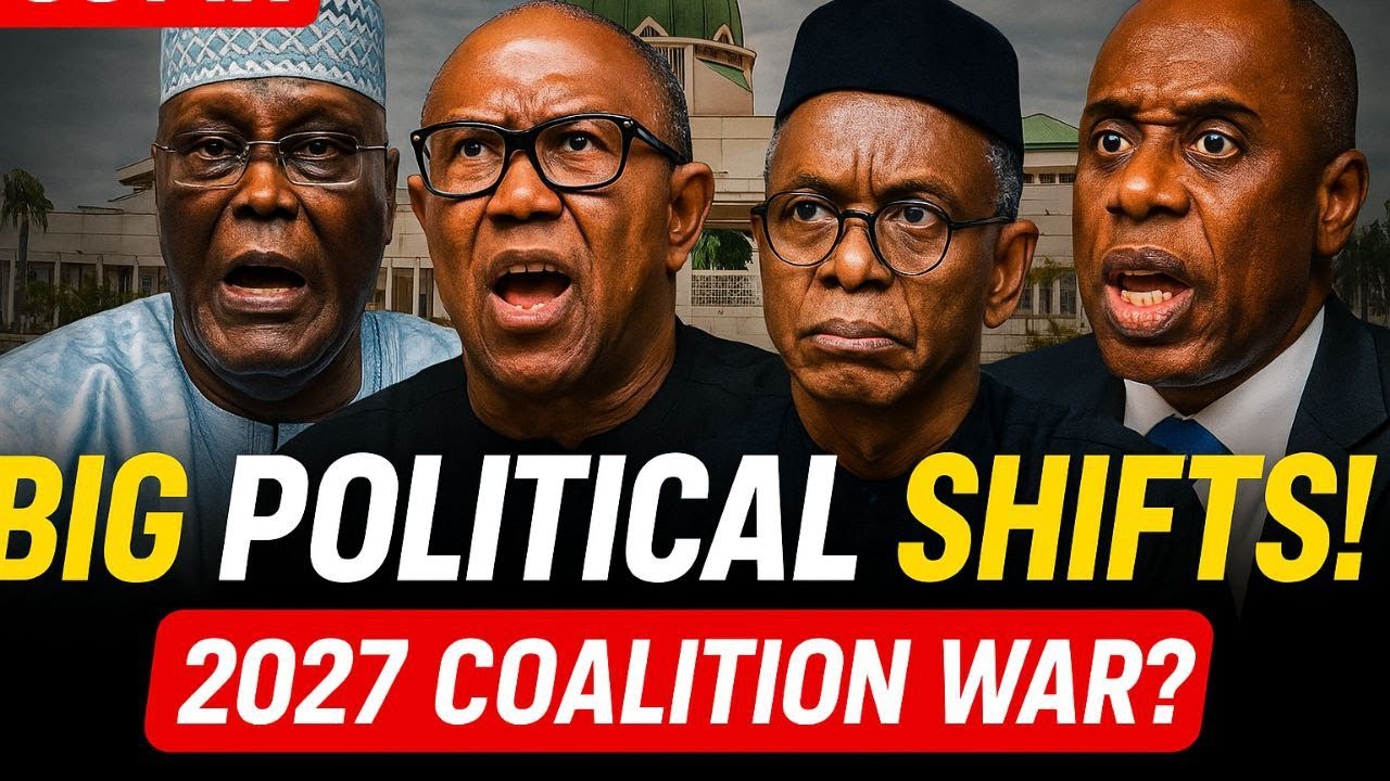 Massive 2027 Coalition Shifts: Atiku, Obi, El-Rufai Join Forces as PDP Threatens Action!