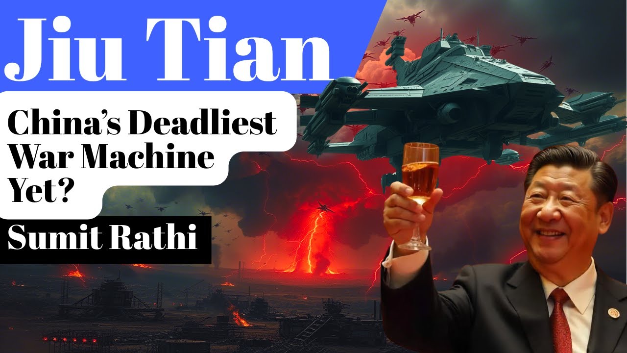 Jiutian Drone Mothership EXPLAINED: Can India Stop China’s Sky Army?