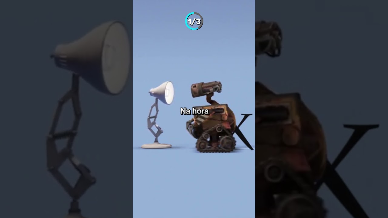 A Lumin&aacute;ria da PIXAR Passou por Complica&ccedil;&otilde;es... #shorts