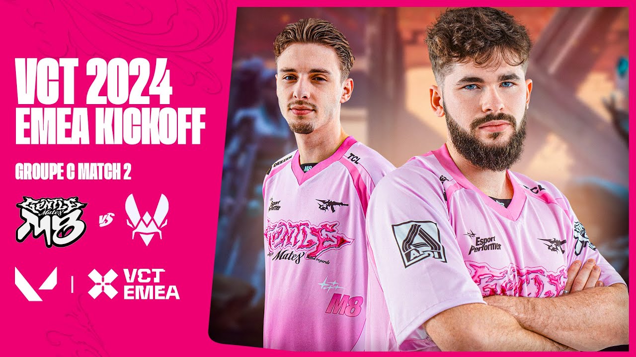 GENTLE MATES vs VITALITY - LOWER BRACKET KICK OFF VALORANT 2024