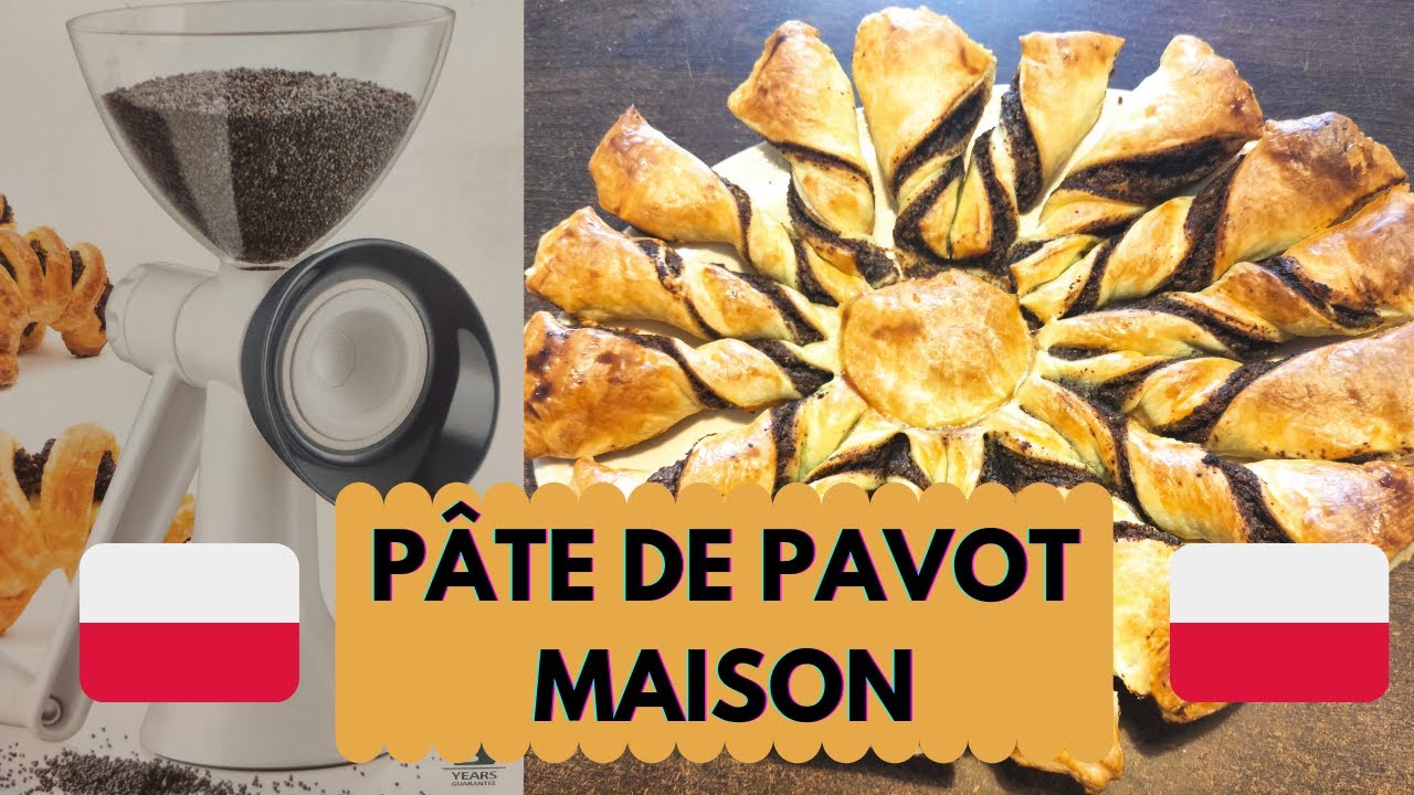 test du moulin &agrave; pavot et recette polonaise de la p&acirc;te de pavot