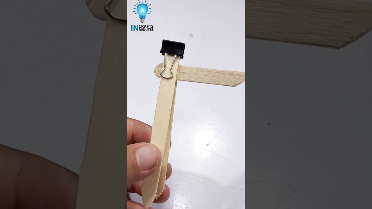 A Simple and Practical idea With Wooden ice Cream Spoons That You'll Love it! #shorts #diy #craft