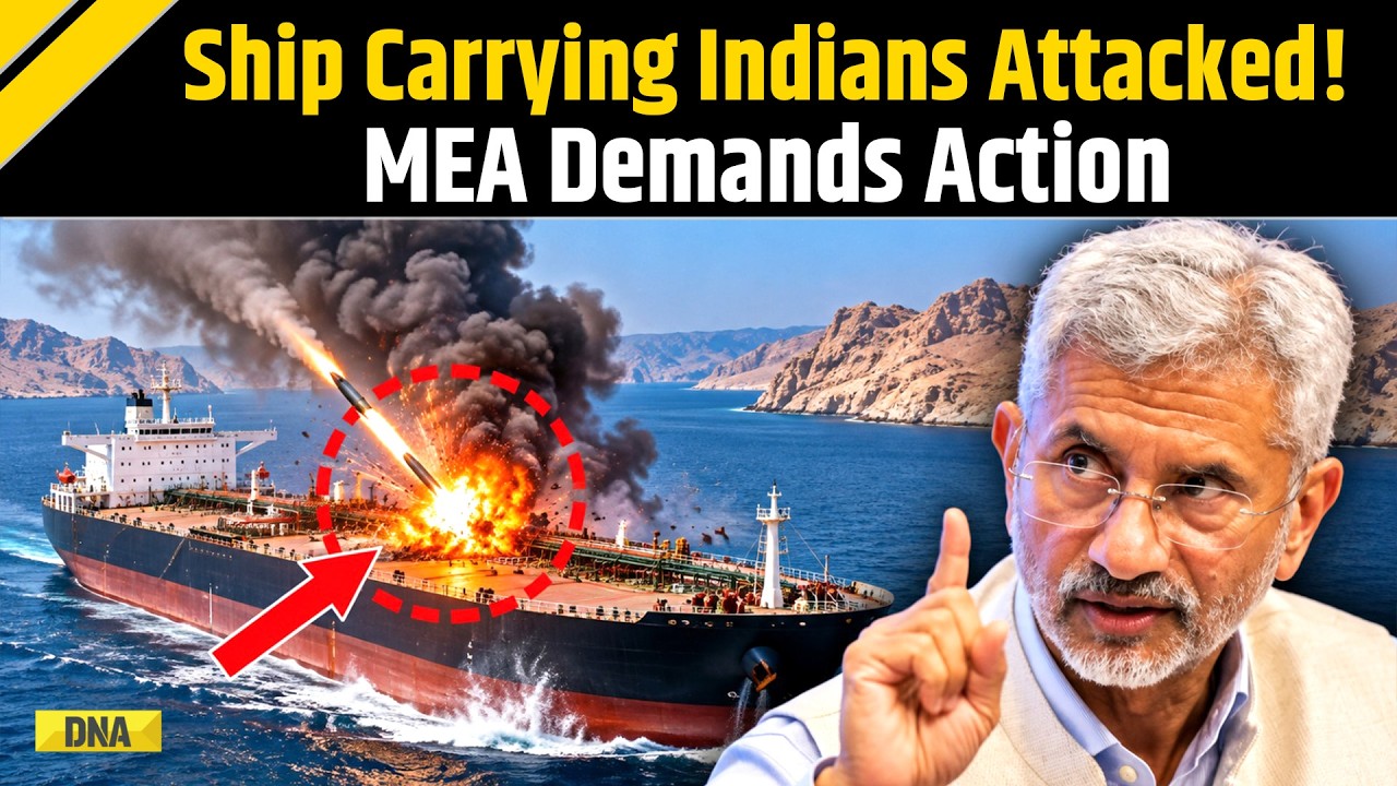 US-Iran War: 'Deep Concern For India...' MEA Condemns Attack On Ship Carrying Indians, 11 Injured