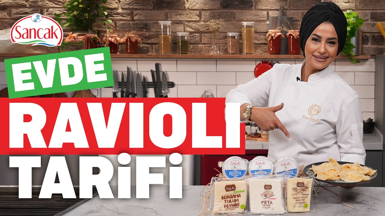 Esra Tokelli’den Ev Yapımı Ravioli Tarifi 🍝