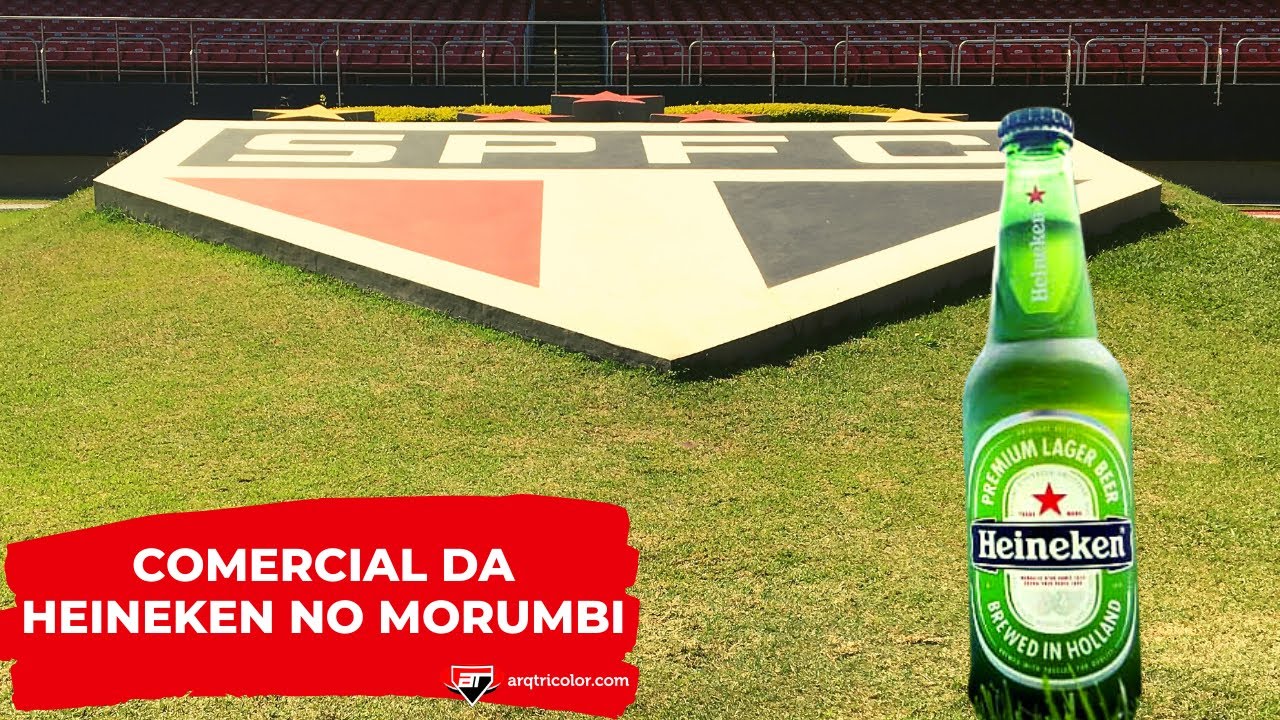 Comercial Heineken no Estádio do Morumbi