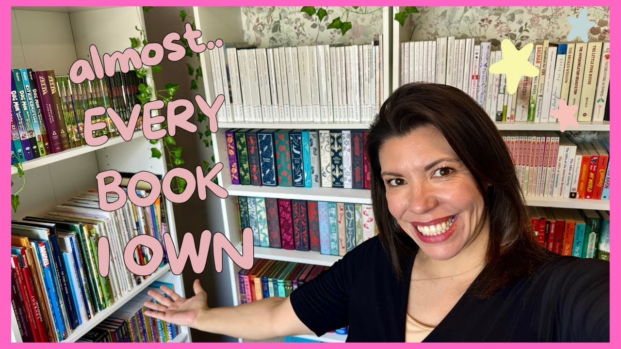 Bookshelf tour - new organization of every book I own