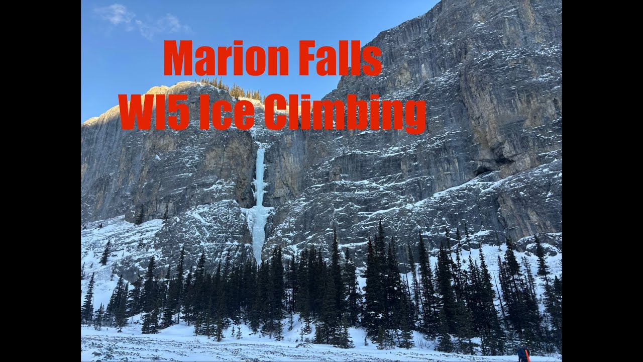 ICE CLIMBING// Marion Falls WI5