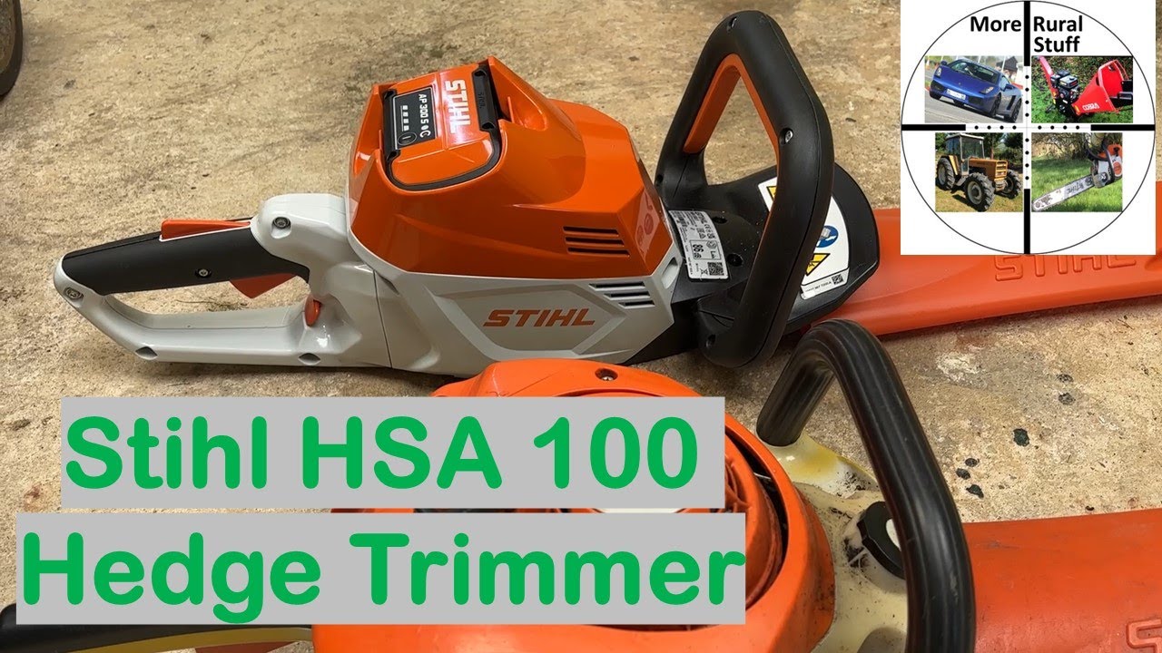 Stihl HSA100 Cordless Hedge Trimmer
