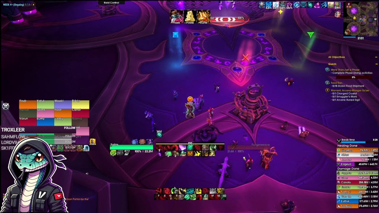 Mythic Manaforge Omega | TANK POV | Brewmaster Monk