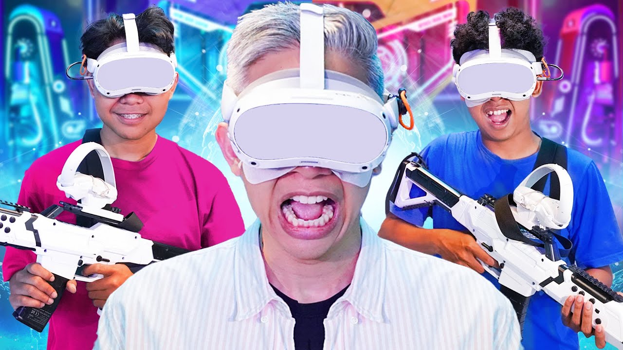 CHALLENGE WEDA LUCKY TO DUEL ALL VR GAMES HERE!!